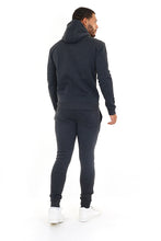 Load image into Gallery viewer, CHARCOAL MARL HIGH NECK ZIP SWEAT AND JOGGER TRACKSUIT
