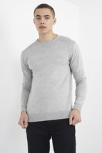 Load image into Gallery viewer, RIBBED SHOULDER DETAIL CREW NECK JUMPER
